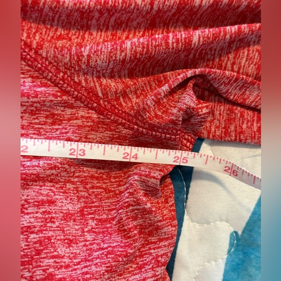 CycleBar Holloway Heathered Red Athletic Tee with Logo - Picture 4 of 5